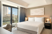 Spacious suite with panoramic views.