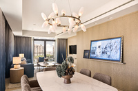 Spacious suite with panoramic views.