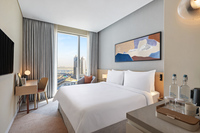 King bed, City View