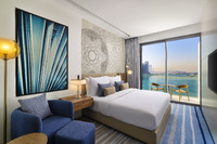 King Bed, Sea View.