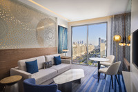 Spacious, stylish, comfortable family suite.