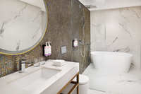 Spacious, modern, king-sized comfort.