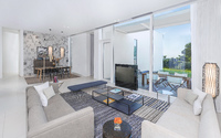 Expansive luxury, private pool included.