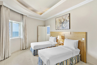 Two beds, balcony, kitchen, comfort