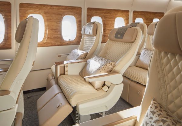 Premium Economy Class Airbusu A380
